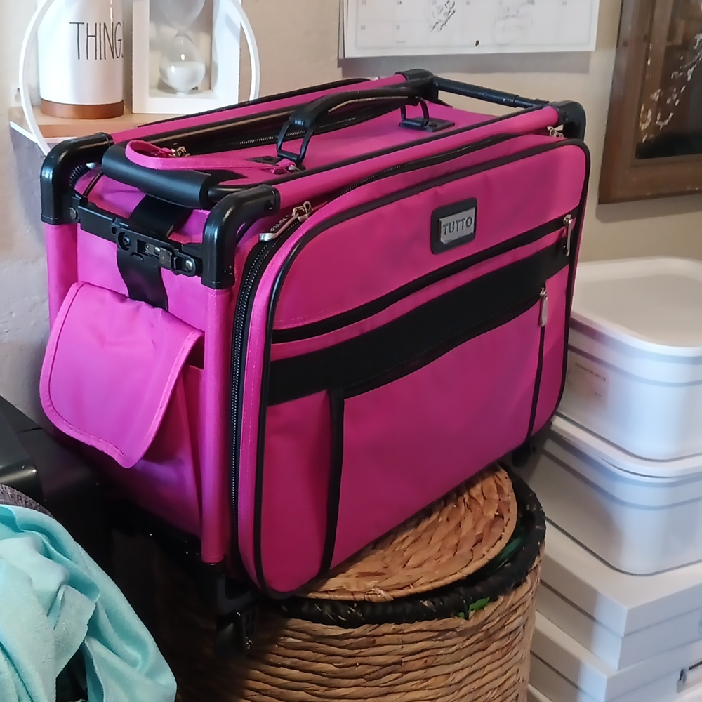 TUTTO Luggage bag Rolling luggage machine on wheels